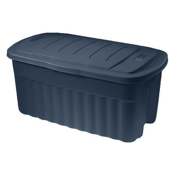 2-Pack Storage Organizer Box Tote Latch Container Rolling Toolbox Case 40 Gal 2-Pack Storage Organizer Box Tote Latch Container Rolling Toolbox Case 40 Gal